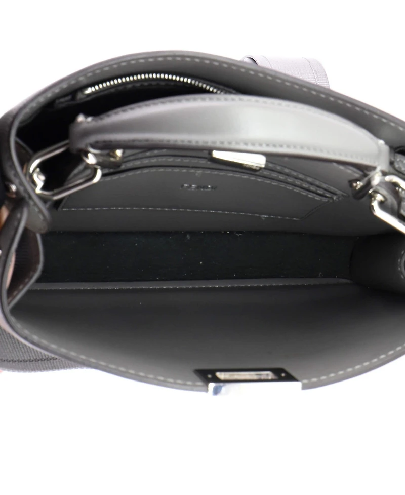 Pre-Owned Fendi Peekaboo ISeeU XCross Bag Zucca Leather