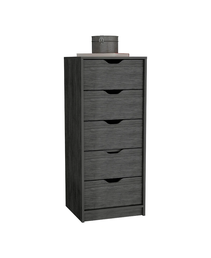 flynama Modern 4 Drawer Dresser Particleboard Cabinet Waterproof for Bedroom Entryway Bathroom