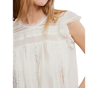 Free People Women's Sun Drenched Sleeveless Relaxed Fit Top