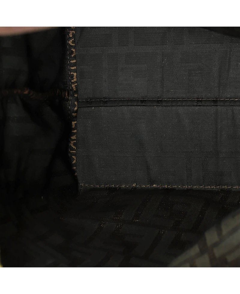 Pre-Owned Fendi Medium Vintage Open Tote Zucca Canvas