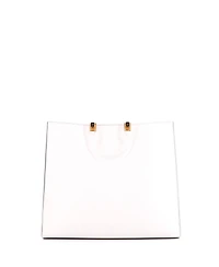 Pre-Owned Fendi Large Sunshine Pocket Shopper Tote Leather with Pvc