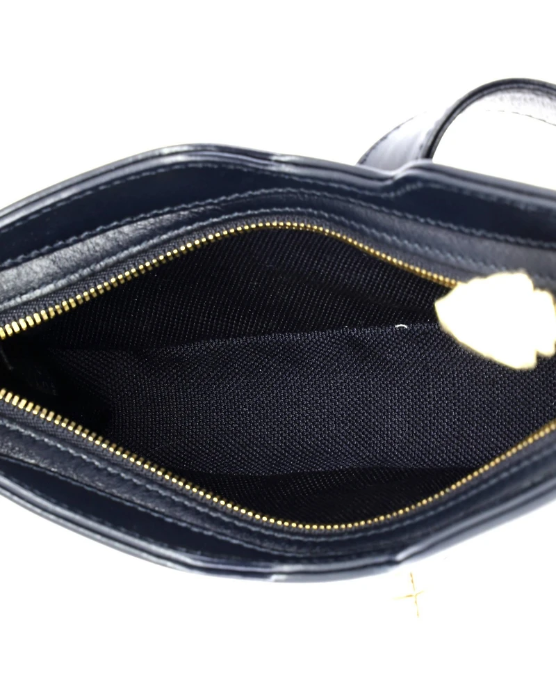 Pre-Owned Gucci Mini Moon Side Shoulder Bag Gg Canvas