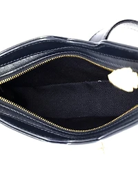 Pre-Owned Gucci Mini Moon Side Shoulder Bag Gg Canvas