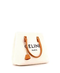 Pre-Owned Celine Small Horizontal Cabas Tote Canvas with Leather