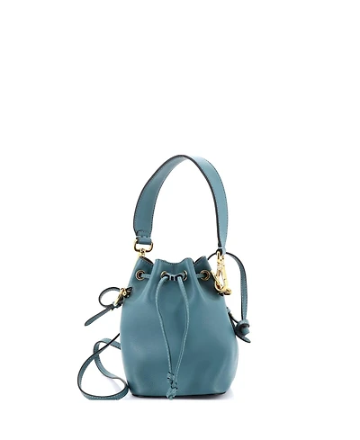 Pre-Owned Fendi Mini Mon Tresor Bucket Bag Leather