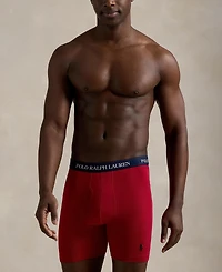 Polo Ralph Lauren Men's Classic-Fit Knit Boxer Briefs, 6-Pack