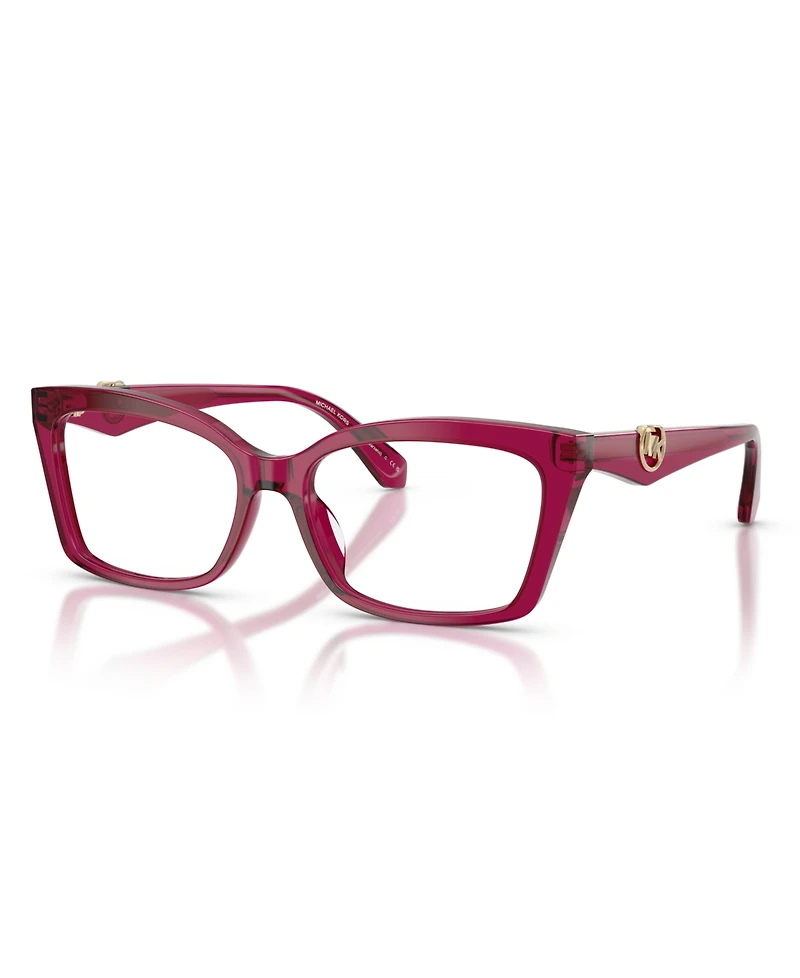 Michael Kors Women's Square Garzeno Eyeglasses, MK4165U