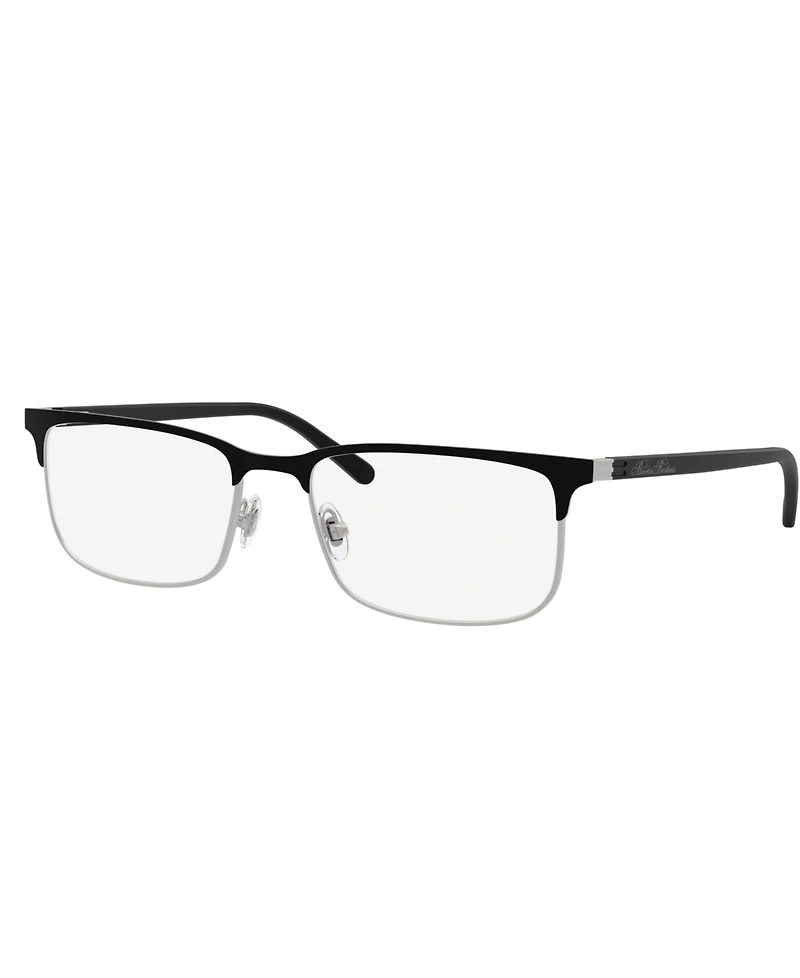 B by Brooks Brothers Men's Square Eyeglasses, BB1124