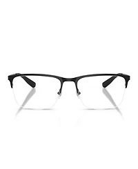 B by Brooks Brothers Men's Rectangle Eyeglasses
