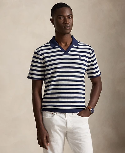 Polo Ralph Lauren Men's Short-Sleeve Textured Shirt