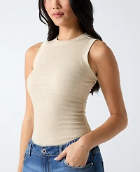 Guess Women's Sleeveless Crew Neck Top