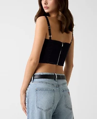 Guess Women's Sweetheart Neck Top