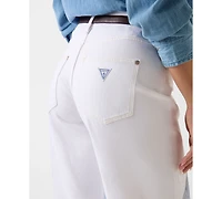 Guess Women's High-Rise Wide-Leg Jeans