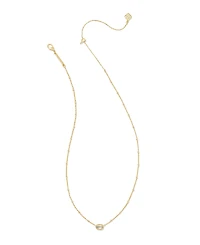 Kendra Scott 14k Gold-Plated Turquoise Magnesite Pendant Necklace, 15" + 4" extender