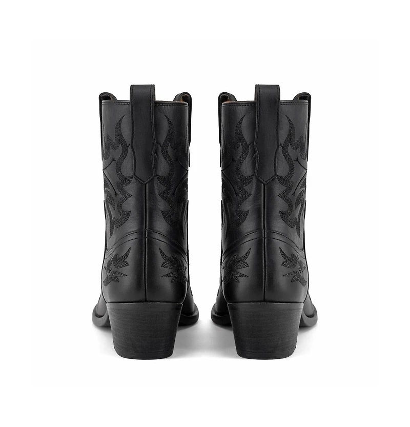 Forastero Women's Western Leather Booties