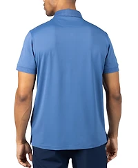 Tailorbyrd Men's Micro Perforated Performance Short Sleeve Polo