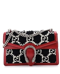 Pre-Owned Gucci Small Dionysus Bag Gg Tweed