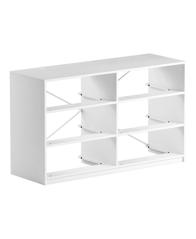 flynama 5 Drawer Transitional Dresser Multipurpose Cabinet for Kids Room Home Furniture with Spacious Drawers Easy Assemble