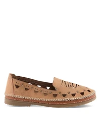 Spring Step Anoura Women s Leather Slip-on with Laser-cut Style and Comfort