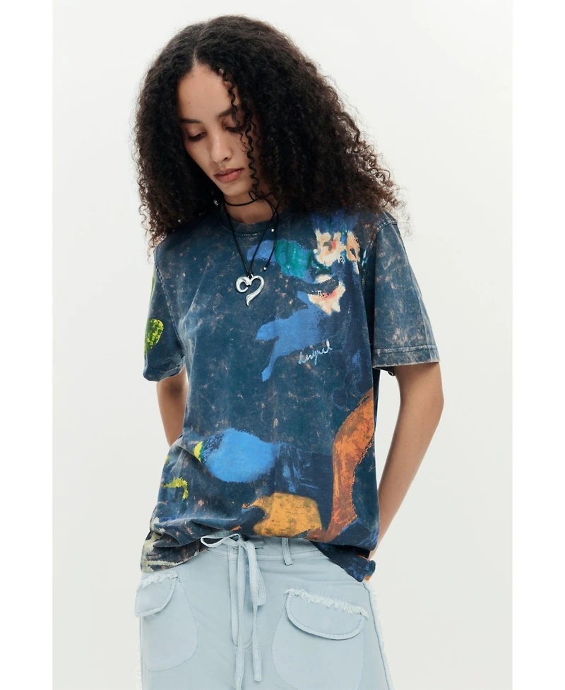 Desigual Men's Printed arty t-shirt