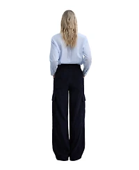 Scalpers Women's Corduroy Cargo Pant