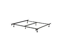 Kings Brand Furniture Twin/Full/Queen/King/Cal-King Steel Bed Frame