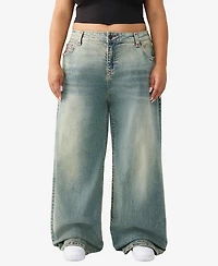 True Religion Plus Jessie Super Baggy T Jeans