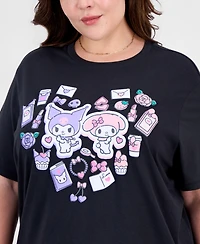 Love Tribe Trendy Plus Sanrio Graphic Print T-Shirt