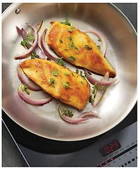 Tramontina Signature Tri-Ply Clad Stainless Steel 12-Inch Large Frying Pan, Induction-Ready Skillet