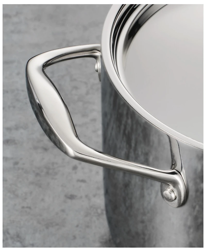 Tramontina Signature 3-Quart Tri-Ply Clad Stainless Steel Braiser with Lid