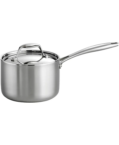Tramontina Signature 2-Quart Tri-Ply Clad Stainless Steel Sauce Pan with Lid