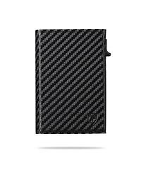 Conceal Plus Men's Card Block Slim Rfid Blocking Credit Card Wallet Pu Carbon
