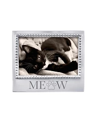 Mariposa Aluminum Meow Beaded Frame, 4" x 6"