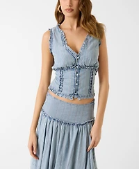 Guess Women's Rebeca Sleeveless V-Neck Top
