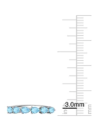 Macy's Garnet (1-1/4 ct. t.w.) Ring Sterling Silver (Also Available Multi-Stones)