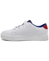 Polo Ralph Lauren Little Sutton Graphic Fastening Strap Casual Sneakers from Finish Line