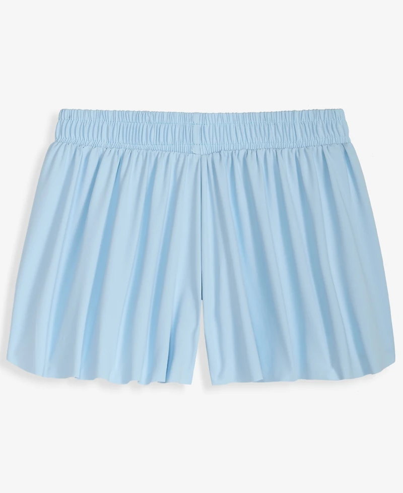 With Jules Girls' 7-16 Solid Butterfly Athletic Shorts