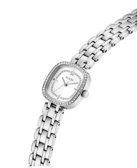 Guess Women's Quartz Silver-Tone Stainless Steel Analog Watch, 25mm