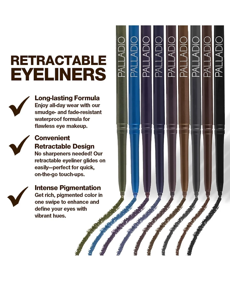 Palladio Waterproof Eye Liner