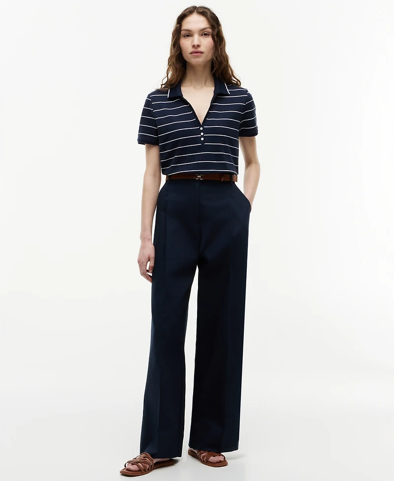 Tommy Hilfiger Women's Henley Polo Shirt