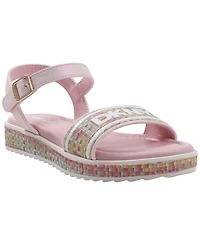 Dkny Girls' Chava Eloise Ankle Strap Flatform Sandals