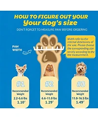 Aronkl Anti-Slip Breathable Dog Boots for Paw Protection, Outdoor Use, Reflective Straps