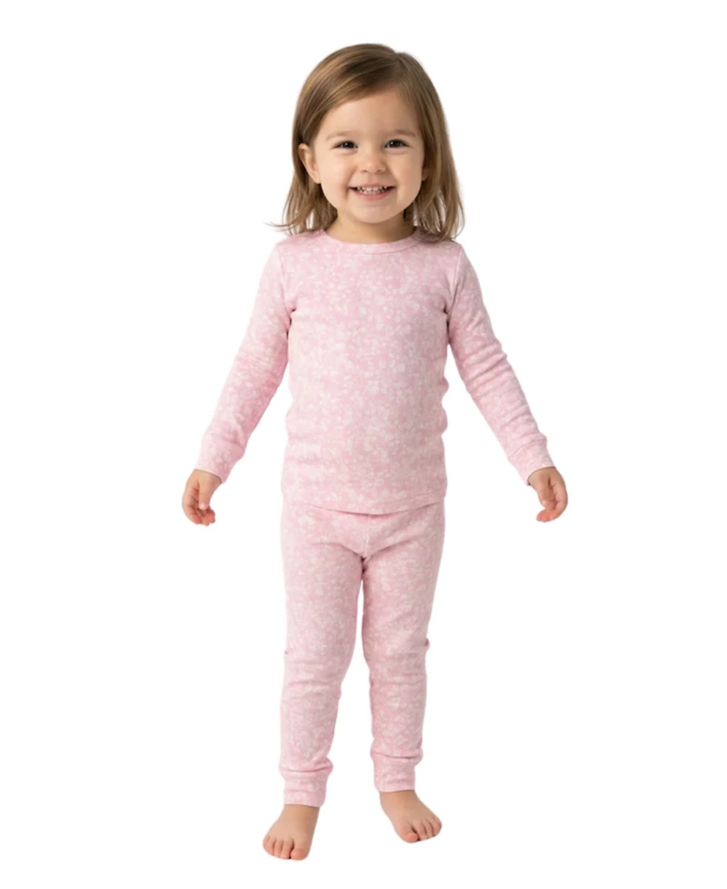 Motette Toddler Girls' Petite Fleur Pajama Set