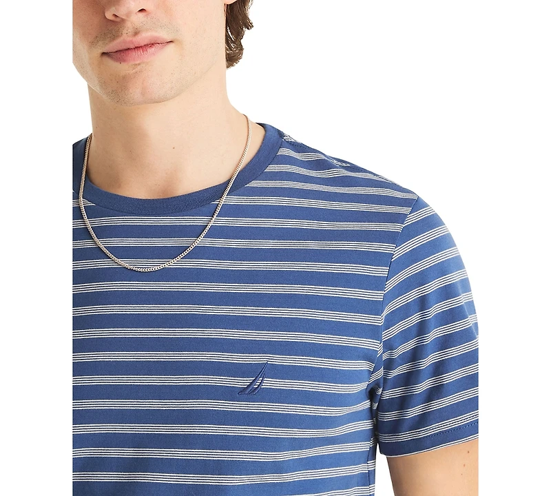 Nautica Men's Short-Sleeve Stripe T-Shirt