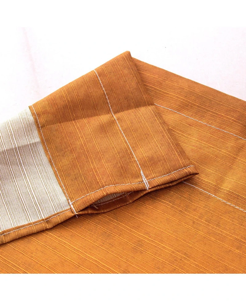 Rt Designers Collection Polyester Cucina Chef 3 Piece Kitchen Curtains Valance and Tiers Set 52" x 18" Muticolor