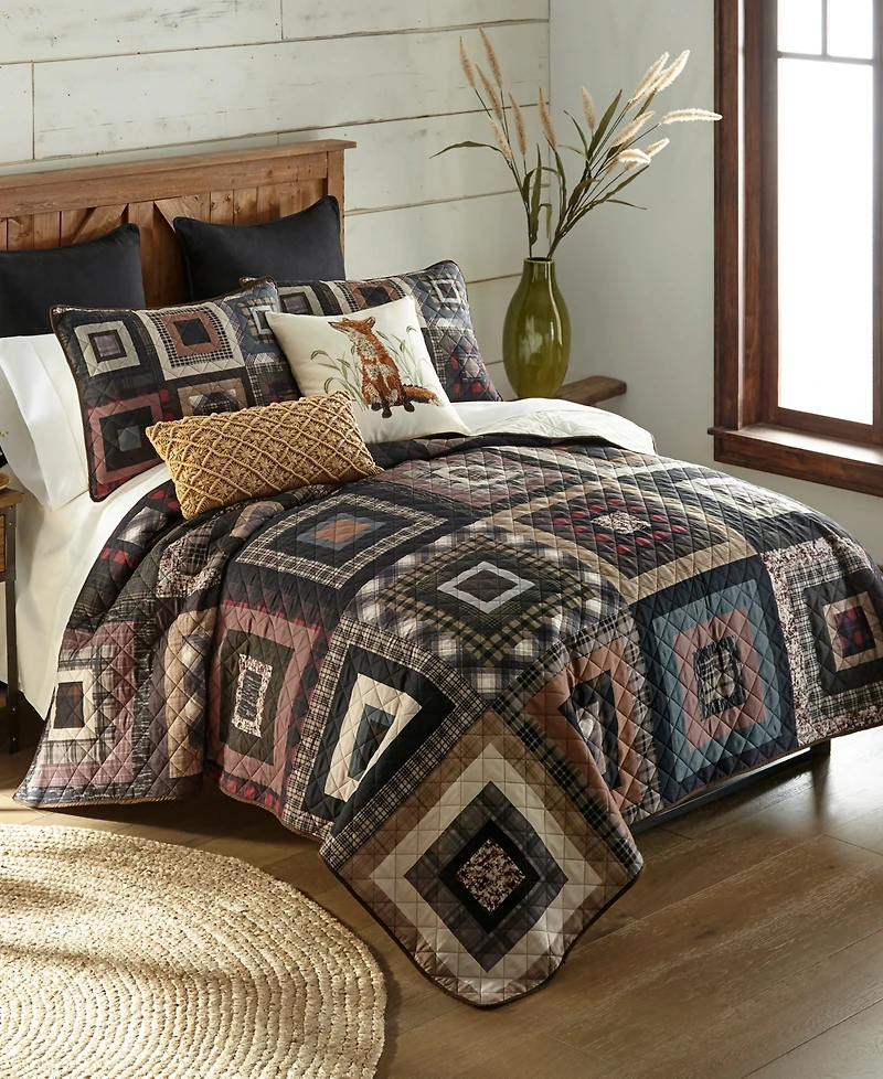 Donna Sharp Lodge Square -Pc. Quilt Set