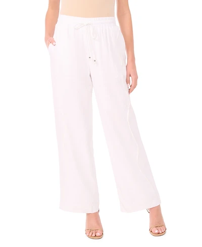 CeCe Women's Wide-Leg Pull-On Pants