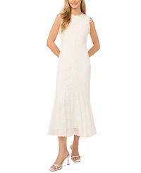 CeCe Women's Crewneck Sleeveless Midi Dress