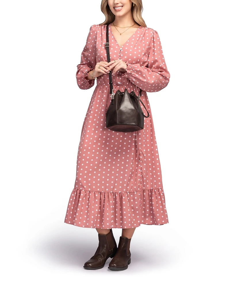 Old Trend Prism Mini Convertible Bucket Crossbody Bag