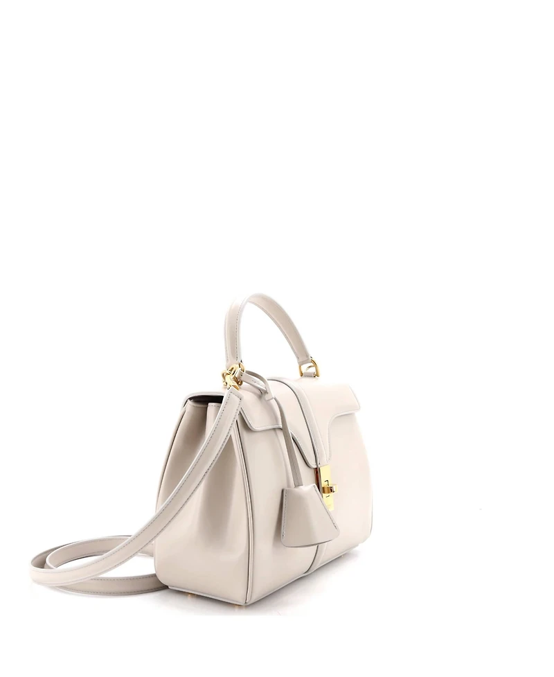 Pre-Owned Celine Small 16 Top Handle Bag Smooth Calfskin